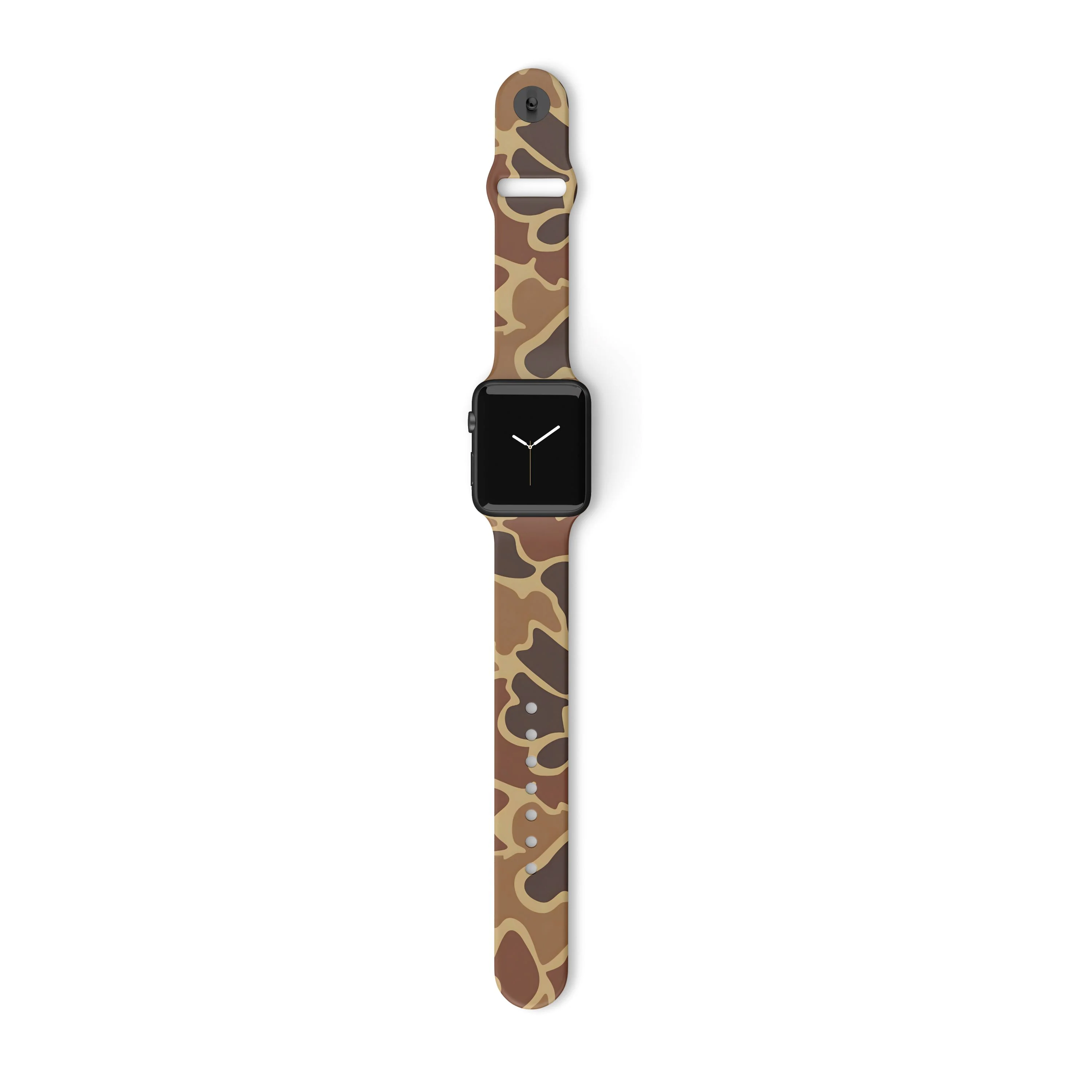 Vintage Duck Camo Silicone Watch Band