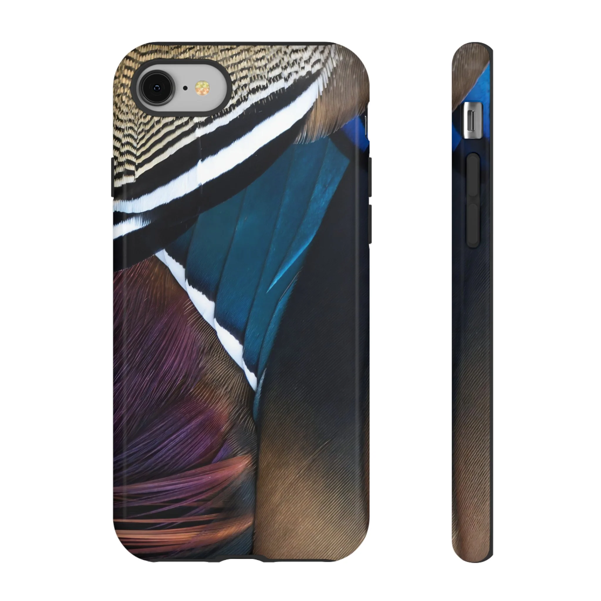 Drake Wood Duck Feathers Tough Case