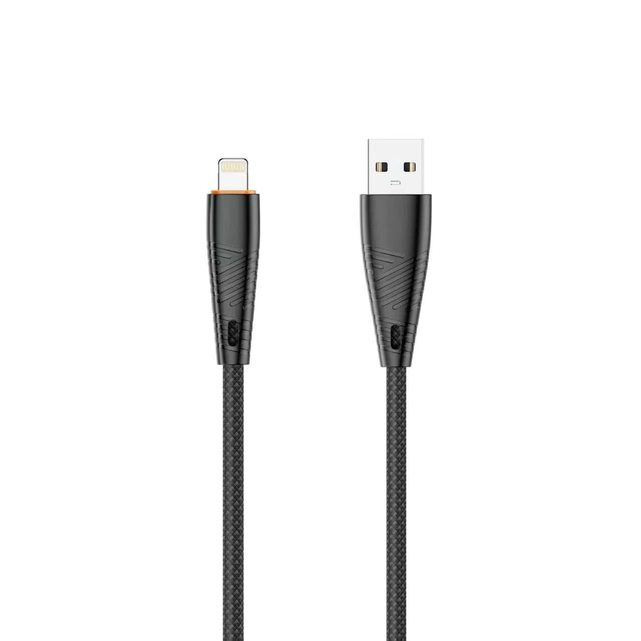 Nylon Braided 6.5ft Long 2.4A USB Phone Charging Cable