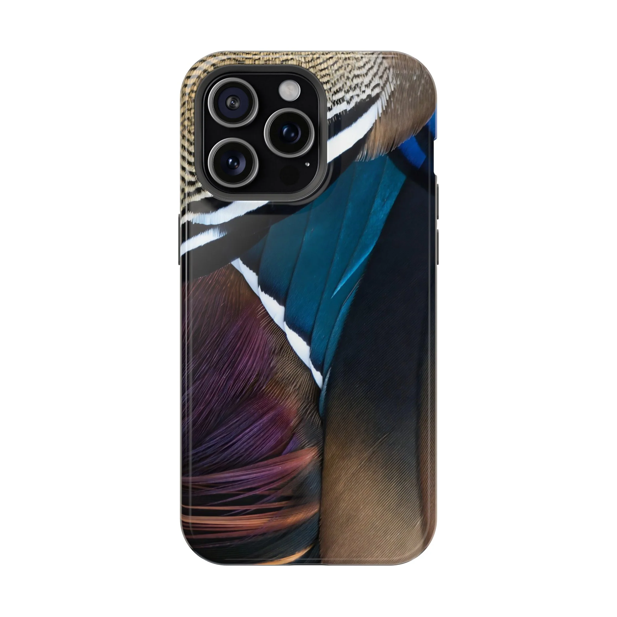 Drake Wood Duck Feathers MagSafe Tough Case