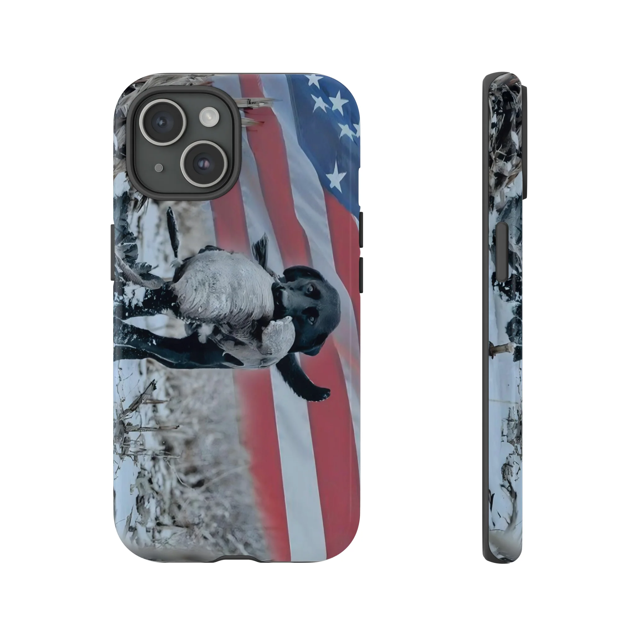 American Flag Retriever Tough Case