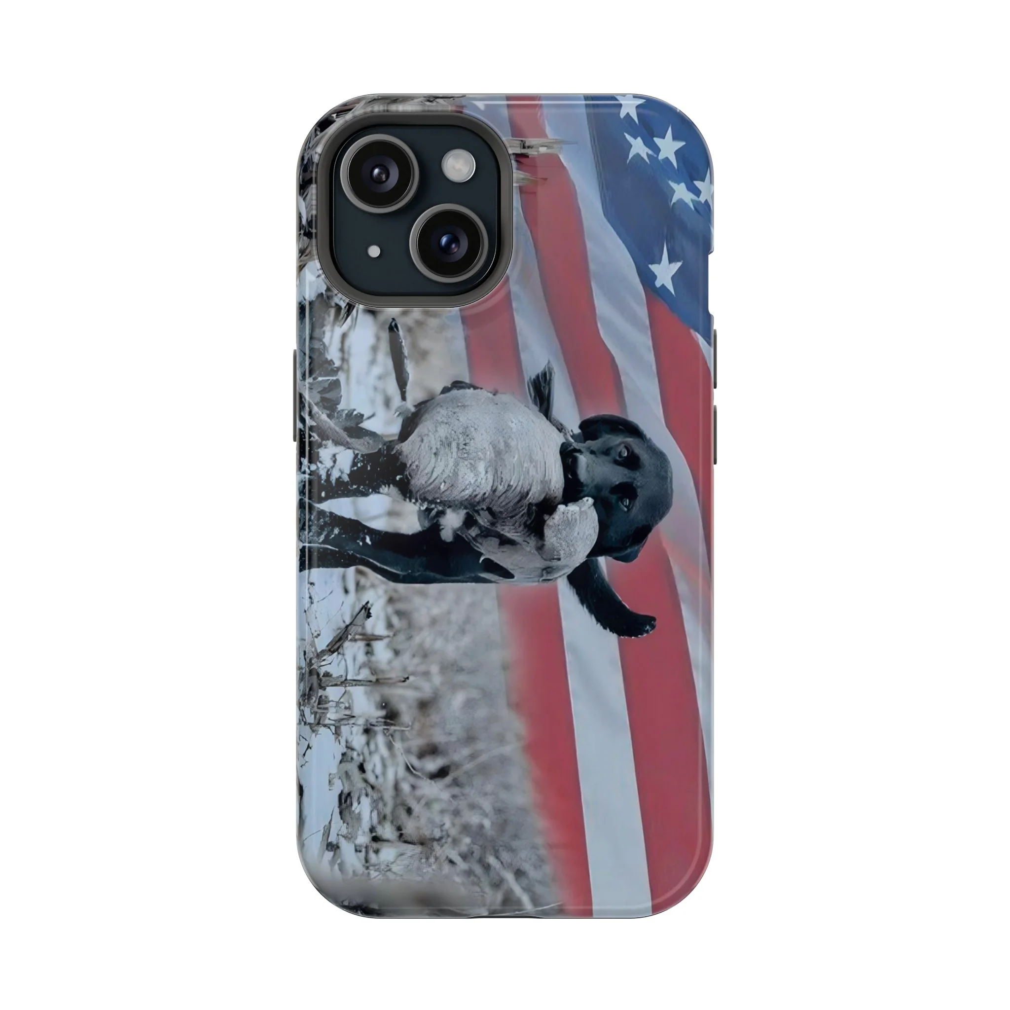 American Flag Retriever MagSafe Tough Cases