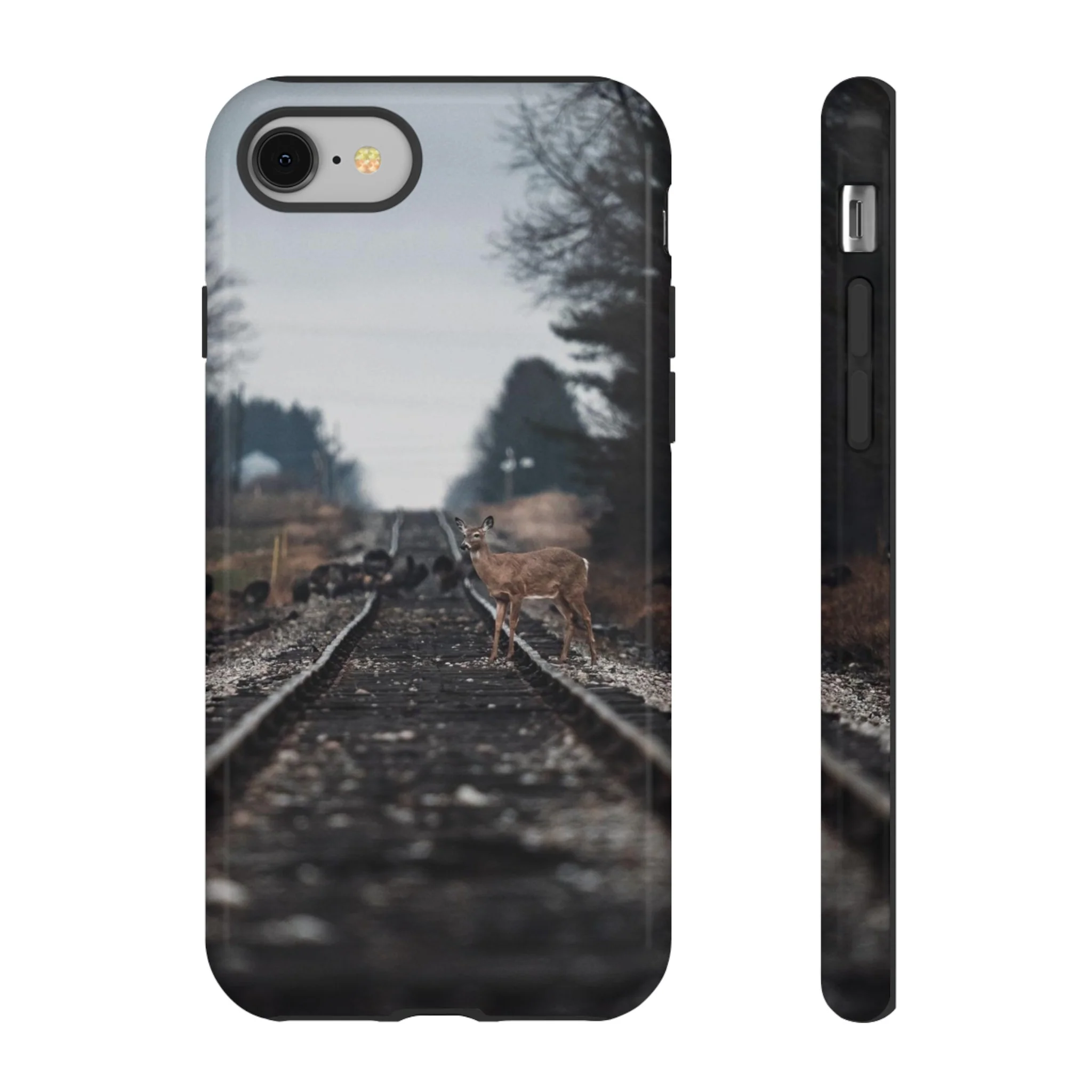 Train Tracks Tough Case