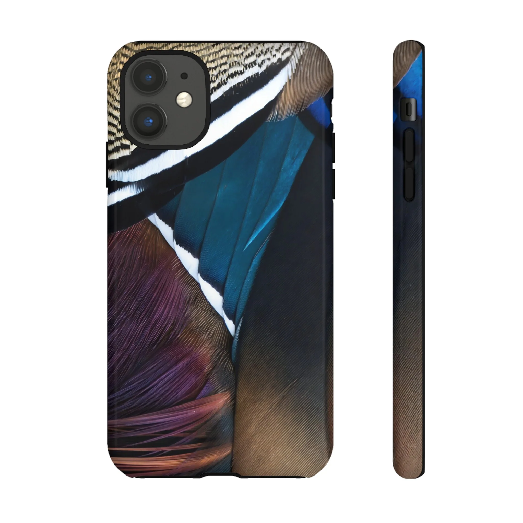 Drake Wood Duck Feathers Tough Case